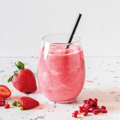 Smoothie aux Fruits rouges et grenades / Red Berries & Pomegranate Smoothie