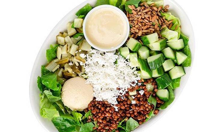 Feta & Hummus Garden Salad
