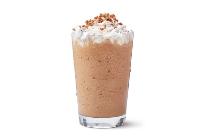 Cappuccino glacé churro au caramel