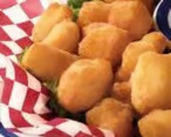 Fried White Cheddar Cheese Nuggets