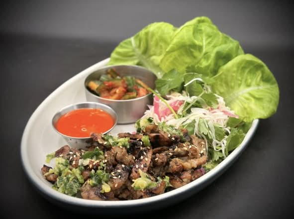 BBQ Pork Lettuce Wraps