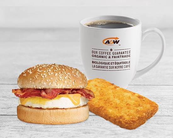 Combo Chef-d’oeuf™ avec bacon / Bacon & Egger® Combo