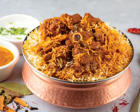 Hyderabadi Mutton Dum Biryani Chef special