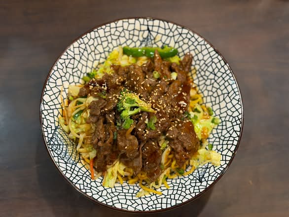 Beef Yaki Soba