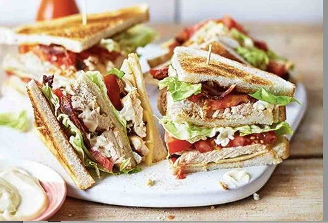 Coop's Chicken Club Sandwich