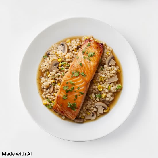 Honey-Miso Glazed Salmon
