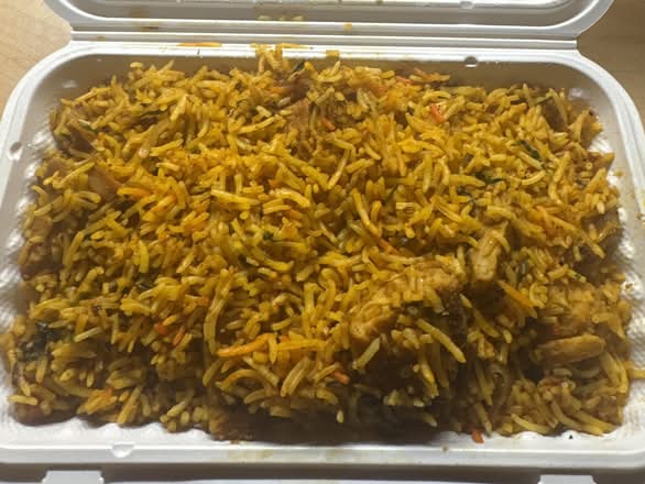 Soya Chaap Biryani