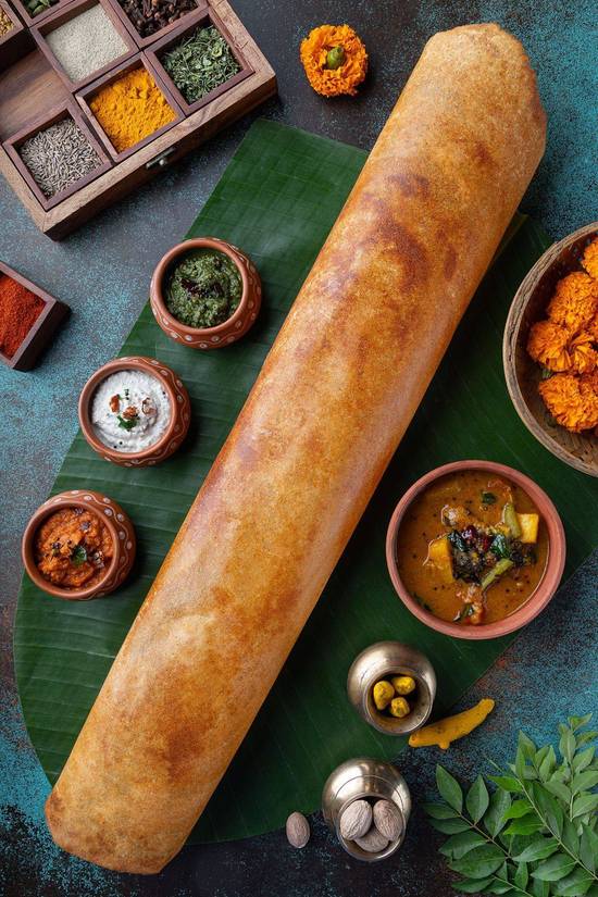 Ghee Podi Masala Dosa