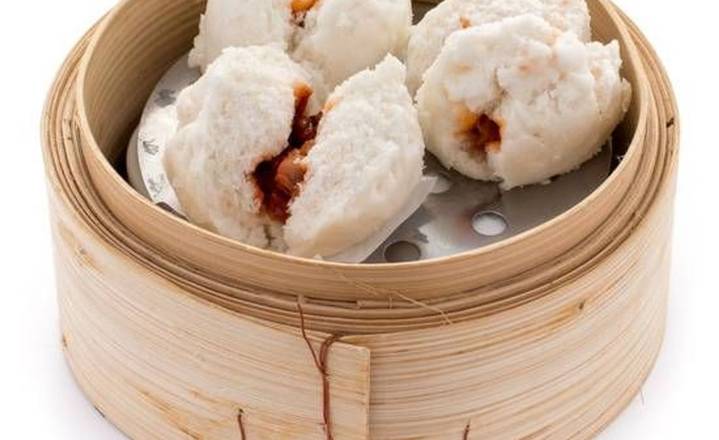 D08. BBQ Pork Buns (3 Pcs)