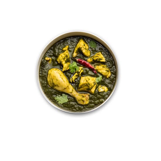 Punjabi Saag Chicken, Lamb or Beef