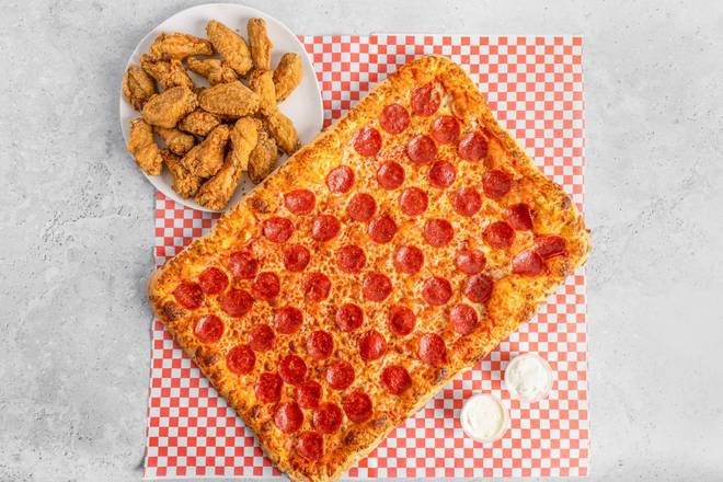 Party Pizza (24 Square Slices)