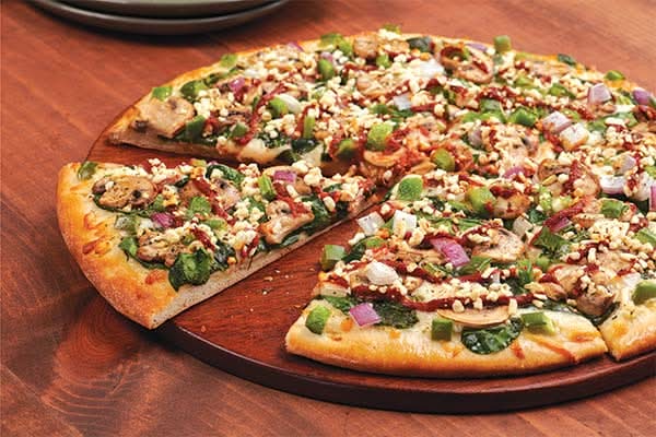 Rustic Veggie Pizza