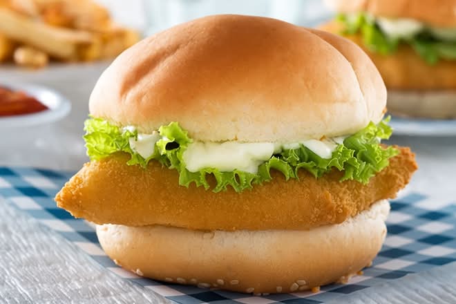 Crispy Fish Sandwich