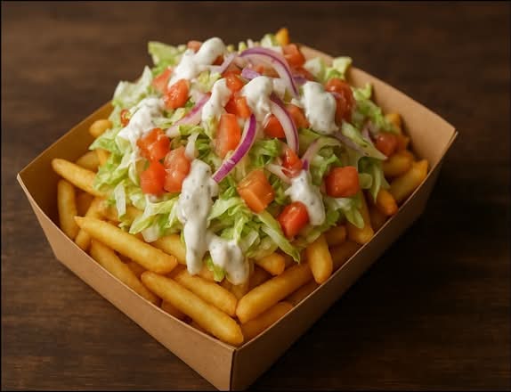 Loaded Fries (Lettuce, Tomato, Onion, Pepper)