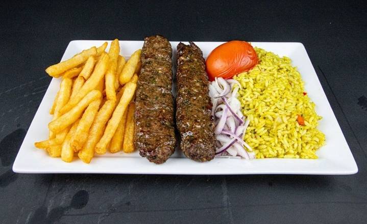 Plat Kafta Kebab