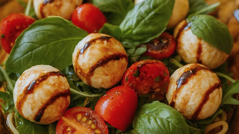 Bocconccini, Tomate, Basilic