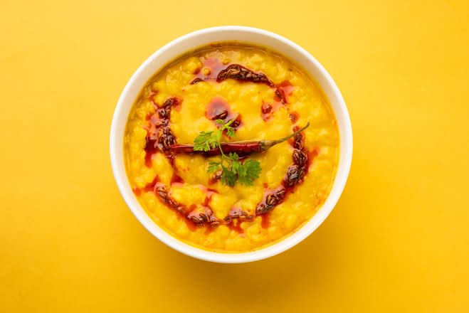 Yellow dal tadka