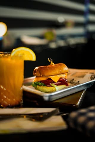 Masala Veggie Burger