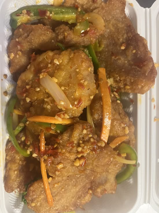 42. Salt & Pepper Pork Chop (Spicy)