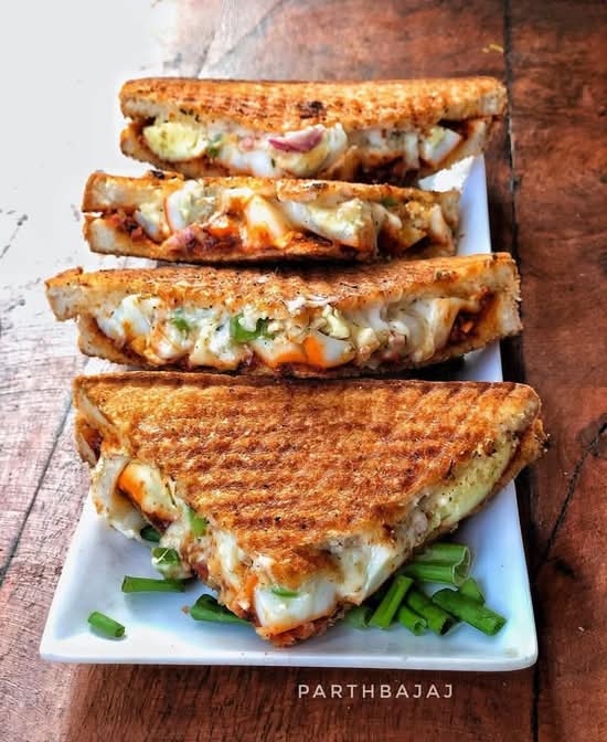 Schezawan Maharaja Grill Sandwich