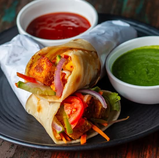 Paneer Kathi Roll