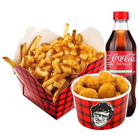 Combo - Add a Small Side and Pop or Water to your Poutine!