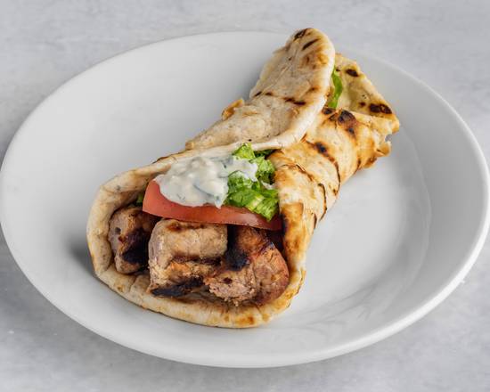 Pork Souvlaki Pita