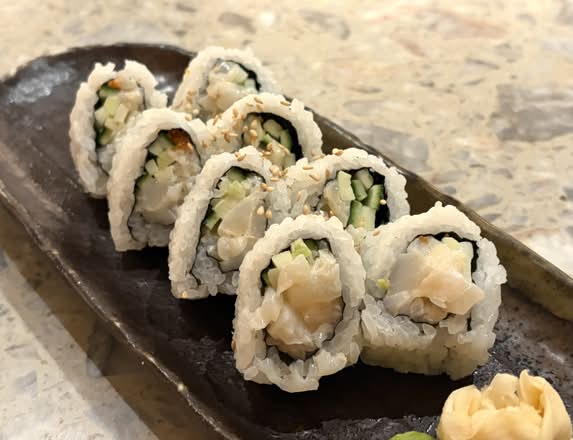 Chopped Scallop Roll