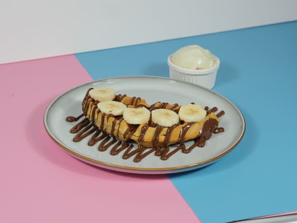 Banana Nutella Waffle OP