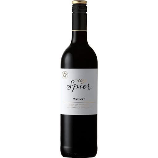 Spier Merlot - 750ml Bottle (14%25 ABV)