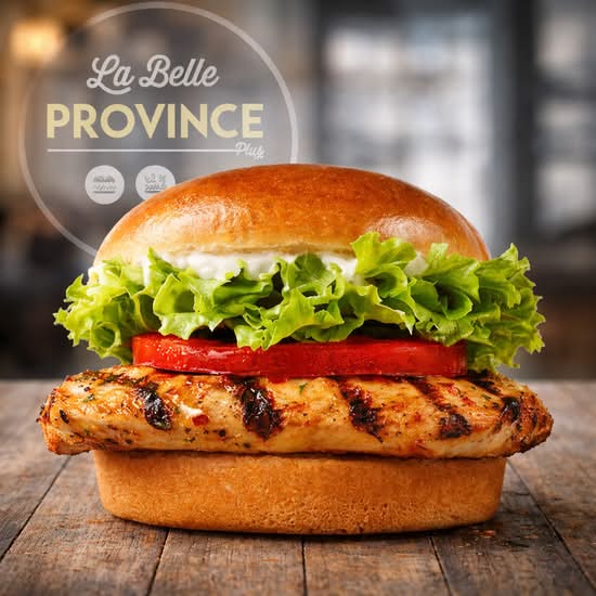 Burger poulet grillé / Grilled Chicken Burger
