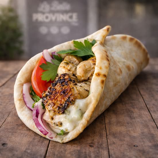 Pita au poulet / Chicken Pita