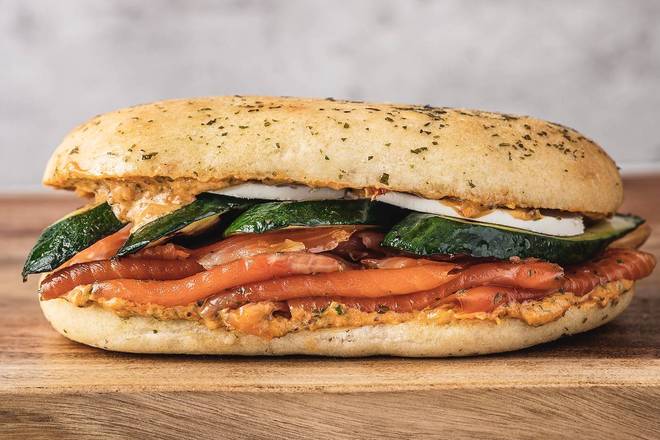 SMOKED SALMON PANINI