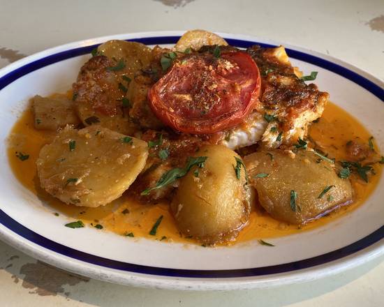 Bakaliaro Plaki | Fresh Cod (Oven Baked)