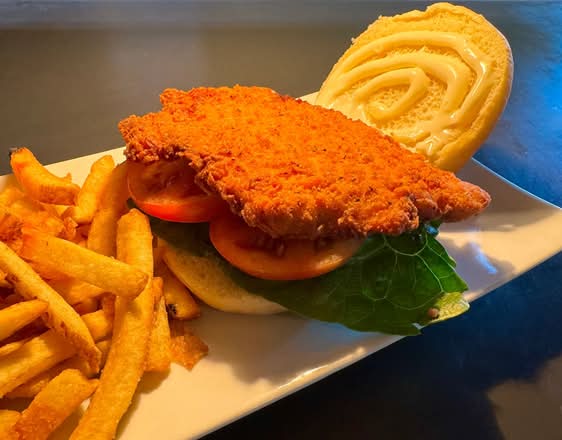 Greek Chicken Burger