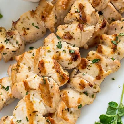 Single CHICKEN Souvlaki