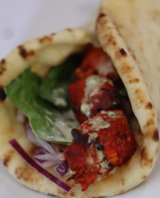 Tandoori Souvlaki Wrap
