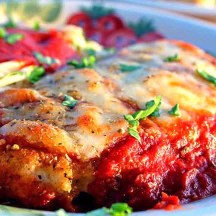 Chicken Parmesan Entree