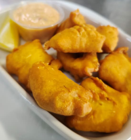 Santorini Fish Bites GF