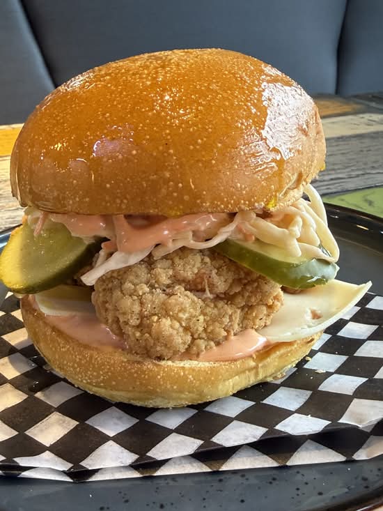 Burger au Poulet