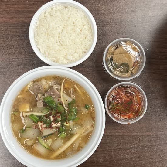 Chadol Soybean Paste Soup / 차돌된장찌개