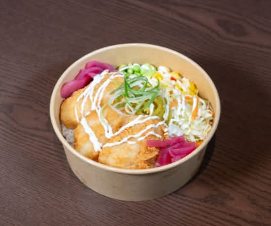 Cod Rice Bowl