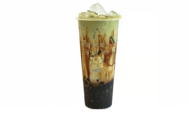 Brown Sugar Matcha with Pearls