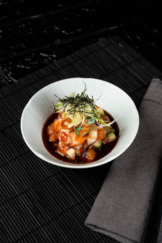 Spicy Salmon poké