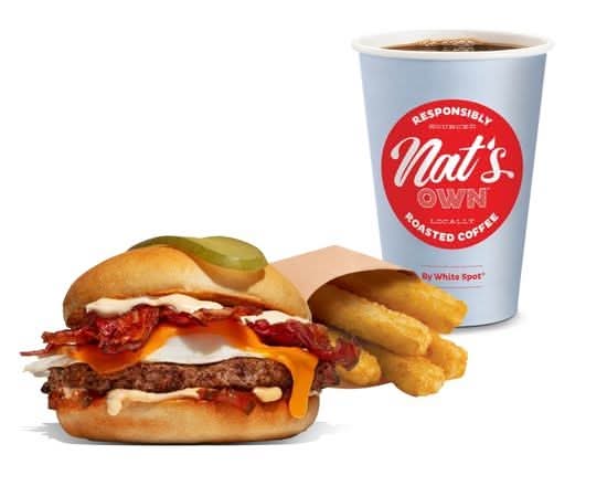 Breakfast Burger Combo