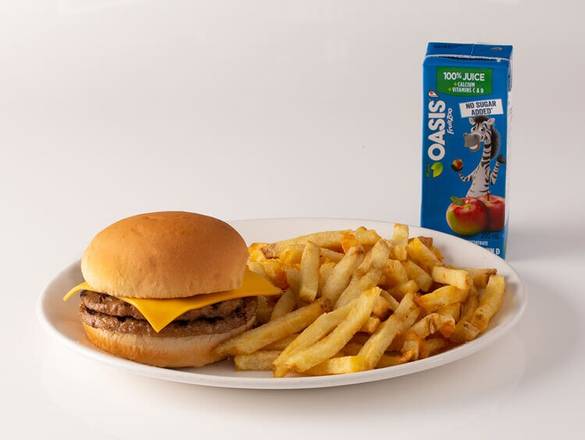 Kids Cheezy Chalet Burger