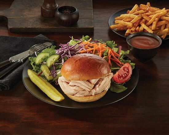 Rotisserie Chicken Club Wrap