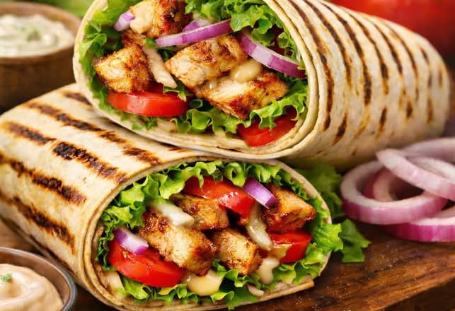 Grilled Chicken Wrap