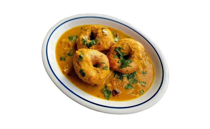 Sambar Vada ( Gluten Free)