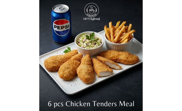 6 pcs Chicken Tenders Meal